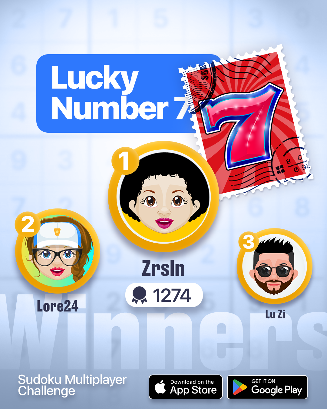 Lucky Number 7 29.07.2024.-04.08.2024.