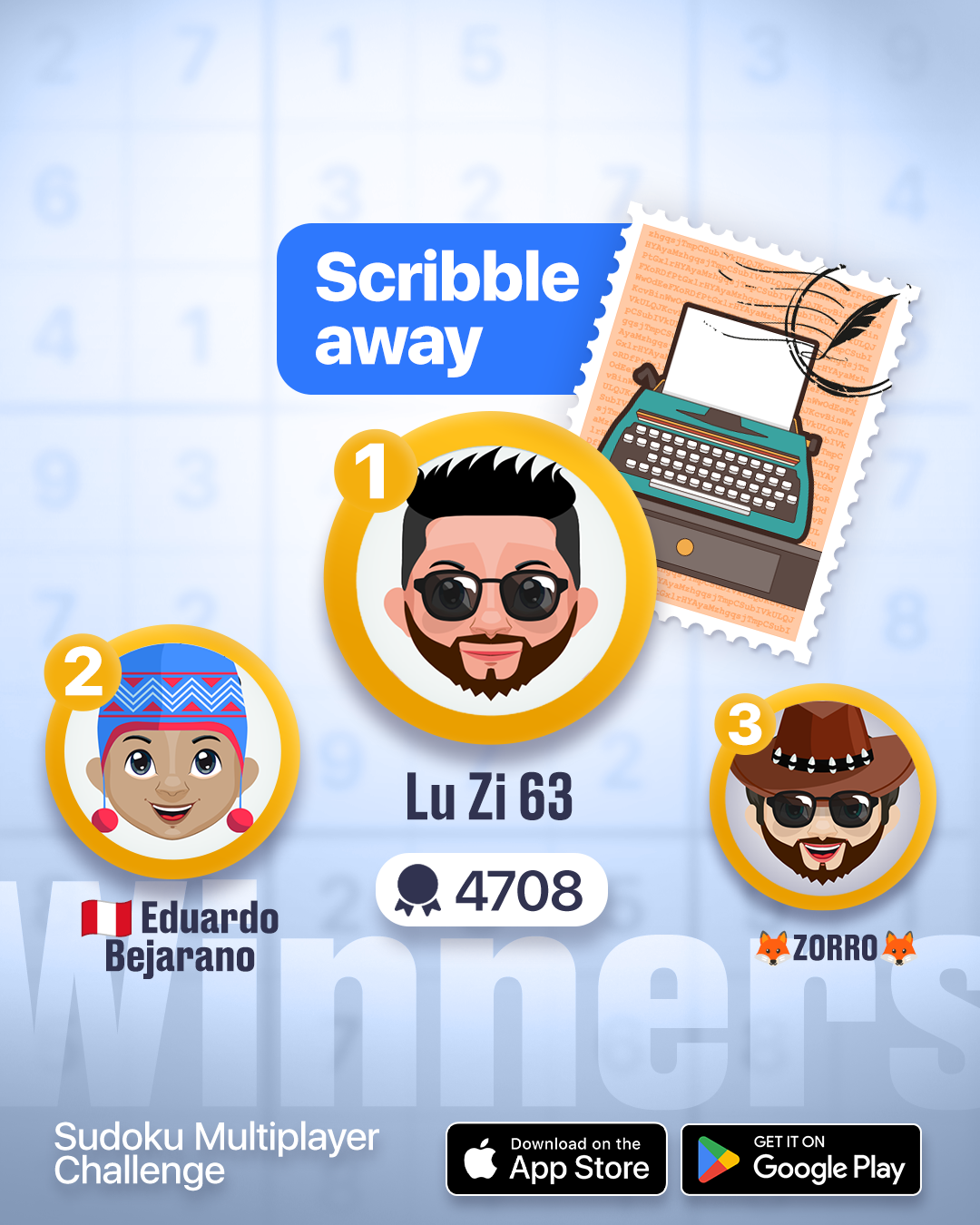 Scribble Away 25.11.2024.-01.12.2024.
